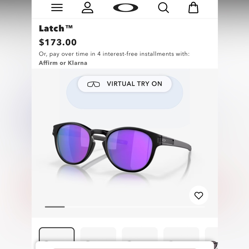 Oakley Latch Polarized sun glasses